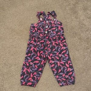 Baby Paisley Romper / Jumpsuit – Pink & Purple